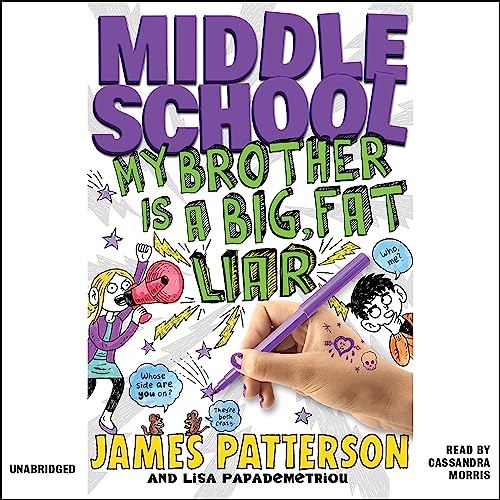 Cover of Middle School: Big Fat Liar