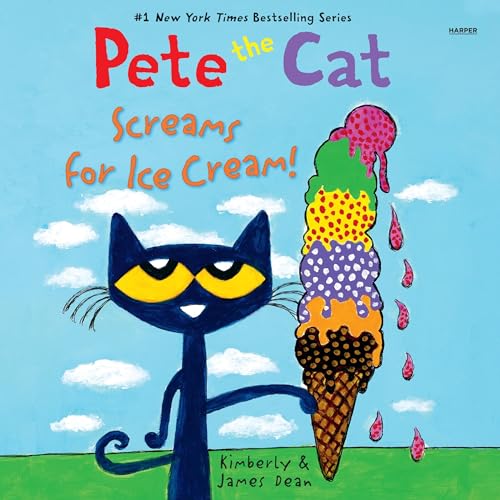 Cover of Pete the Cat Screams for Ice Cream!