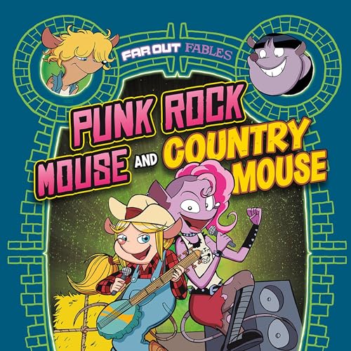 Cover of Punk Rock Mouse and Country Mouse: A Graphic Novel