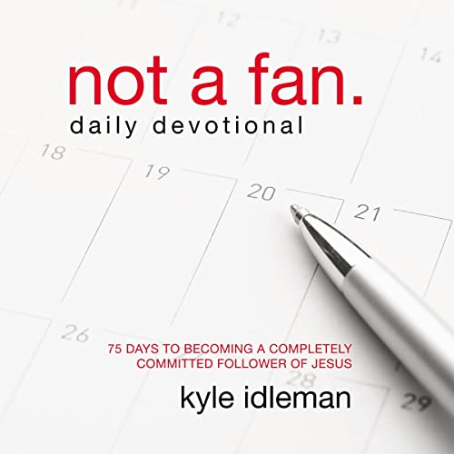 Cover of Not a Fan Daily Devotional