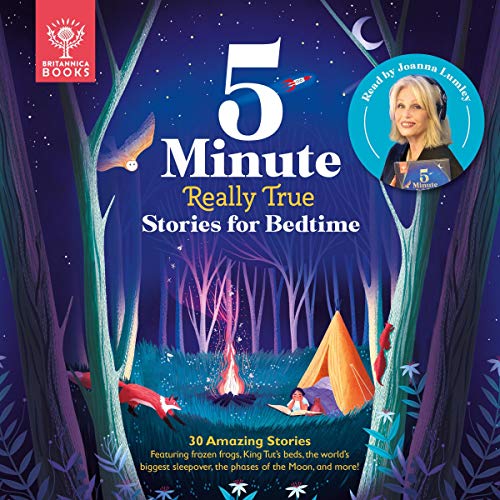 Cover of Britannica 5-Minute Really True Stories for Bedtime