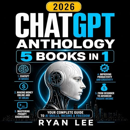 Cover of ChatGPT Anthology: 5 Books in 1