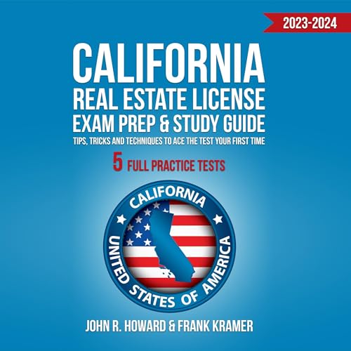 Cover of California Real Estate License Exam Prep & Study Guide
