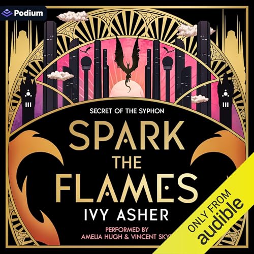 Cover of Spark the Flames: A Romantasy
