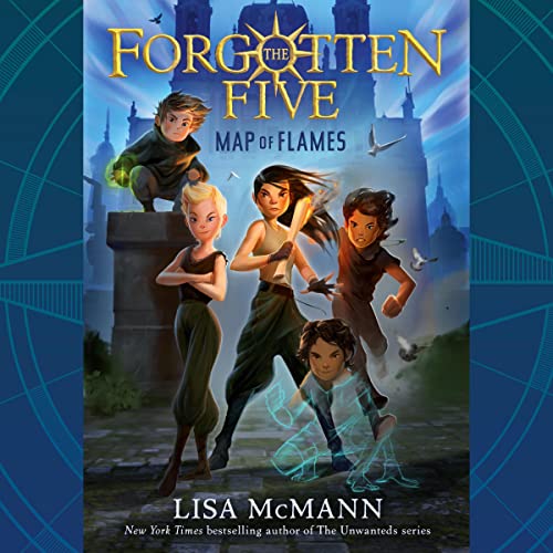 Cover of Map of Flames (The Forgotten Five, Book 1)