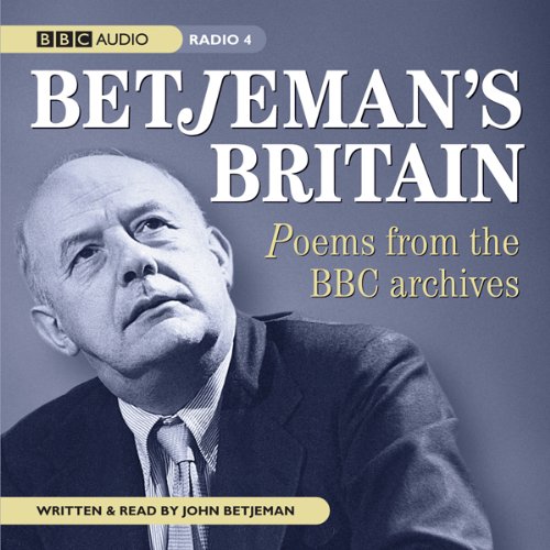 Cover of Betjeman's Britain Poems From The BBC Archive