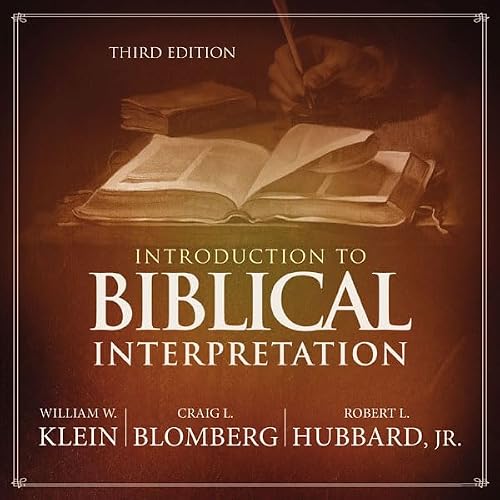 Cover of Introduction to Biblical Interpretation: Audio Lectures