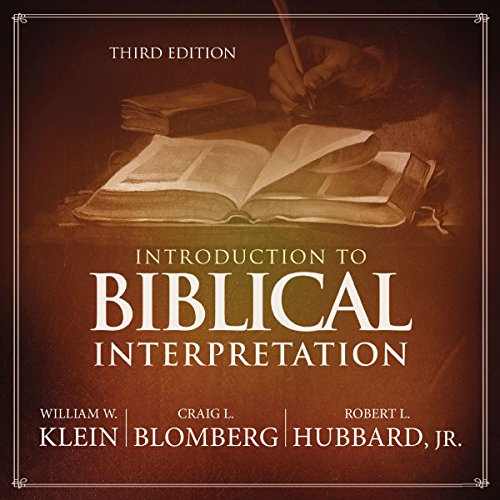 Cover of Introduction to Biblical Interpretation: Audio Lectures