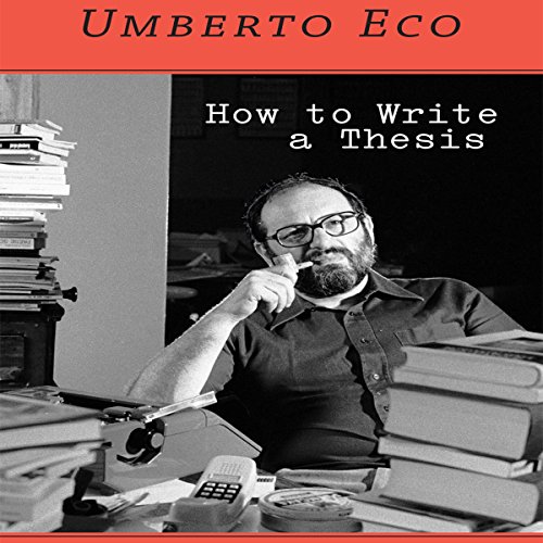 Cover of How to Write a Thesis