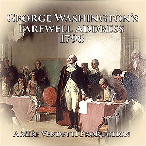 Cover of George Washington's Farewell Address 1796