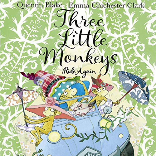 Cover of Three Little Monkeys Ride Again
