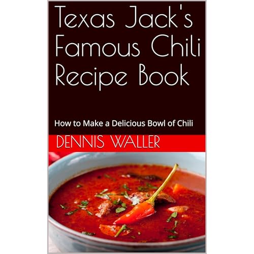 Cover of Texas Jack's Famous Chili Recipe Book