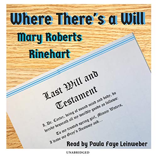 Cover of Where There’s a Will