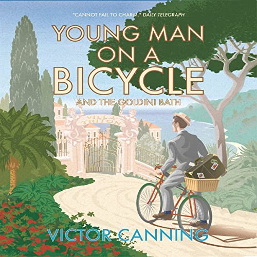 Cover of Young Man on a Bicycle and the Goldini Bath