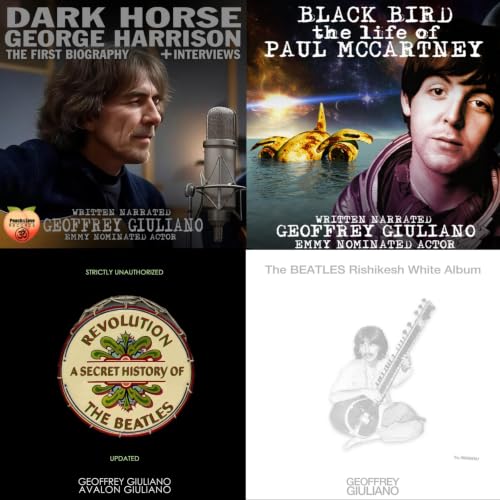 Cover of Dark Horse, Black Bird, Revolution, Rishikesh White Album