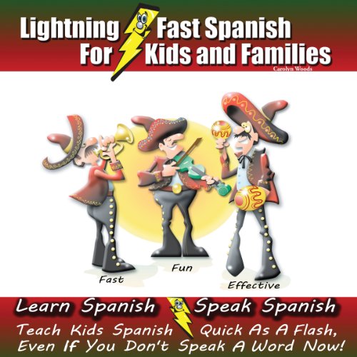 Cover of Lightning-fast Spanish for Kids and Families