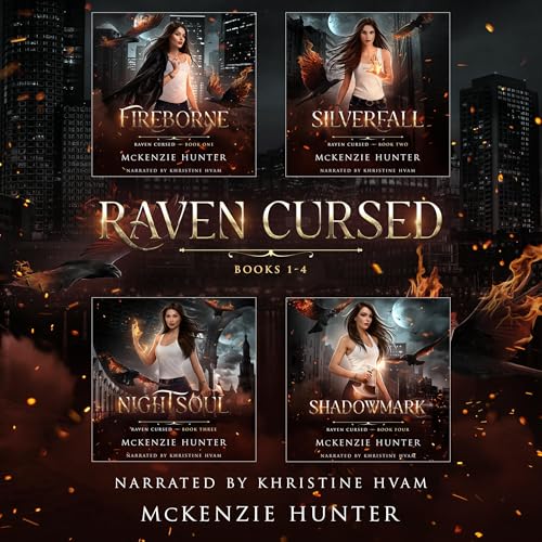 Cover of Raven Cursed, Books 1-4