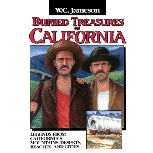 Cover of Buried Treasures of California