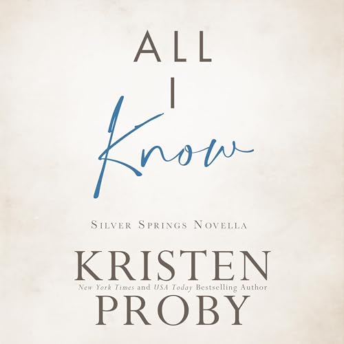 Cover of All I Know