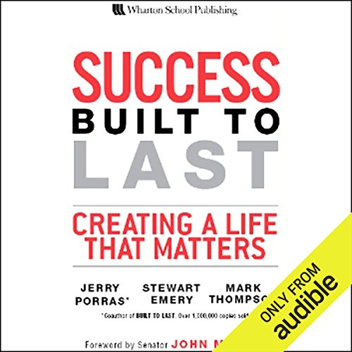 Cover of Success Built to Last