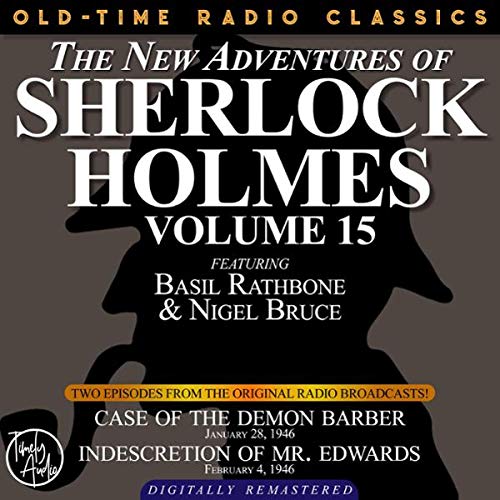 Cover of The New Adventures of Sherlock Holmes, Volume 15