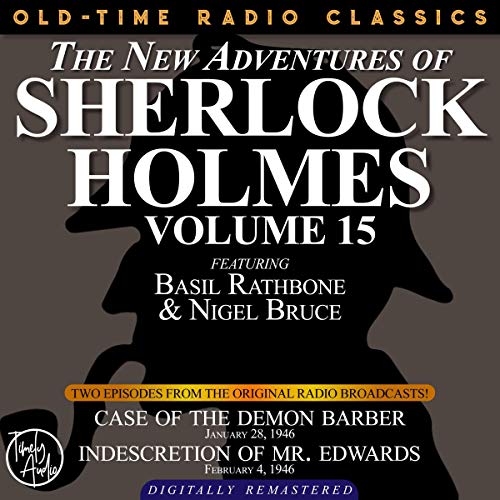 Cover of The New Adventures of Sherlock Holmes, Volume 15