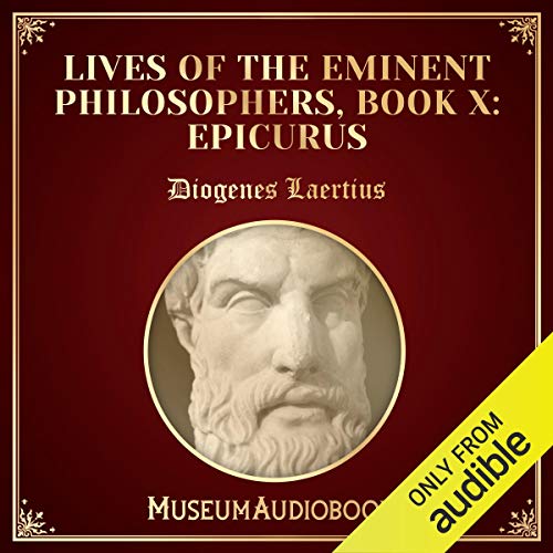 Cover of Lives of the Eminent Philosophers, Book X: Epicurus