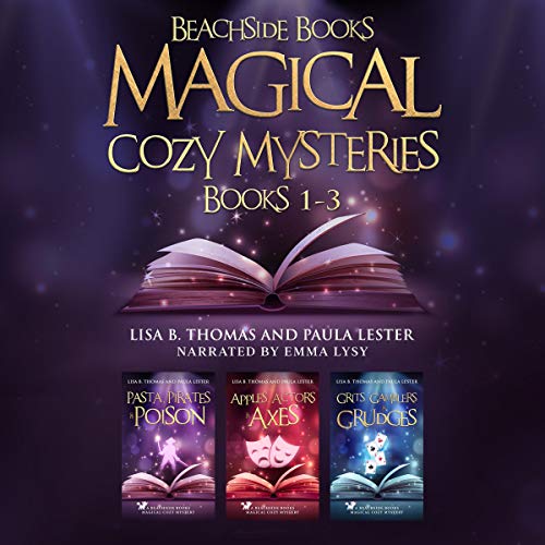 Cover of Beachside Books Magical Cozy Mysteries, Books 1-3