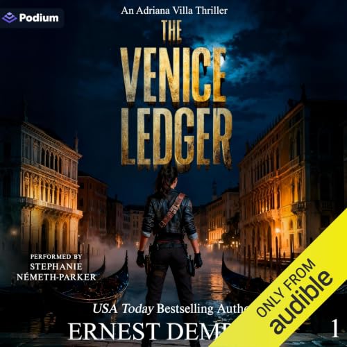 Cover of The Venice Ledger: An Adriana Villa Thriller