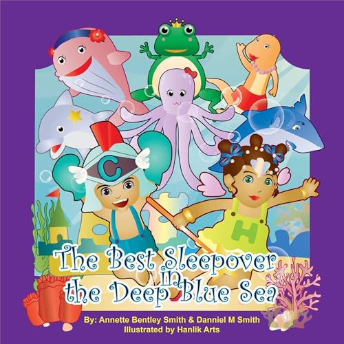 Cover of The Best Sleepover in the Deep Blue Sea