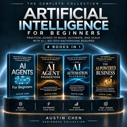 Cover of Artificial Intelligence for Beginners: 4 Books in 1