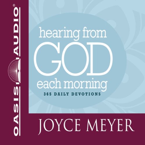 Cover of Hearing from God Each Morning
