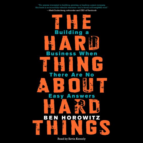 Cover of The Hard Thing About Hard Things
