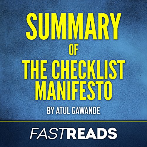Cover of Summary of The Checklist Manifesto: by Atul Gawande