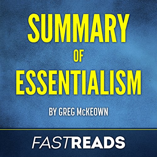 Cover of Summary of Essentialism by Greg McKeown