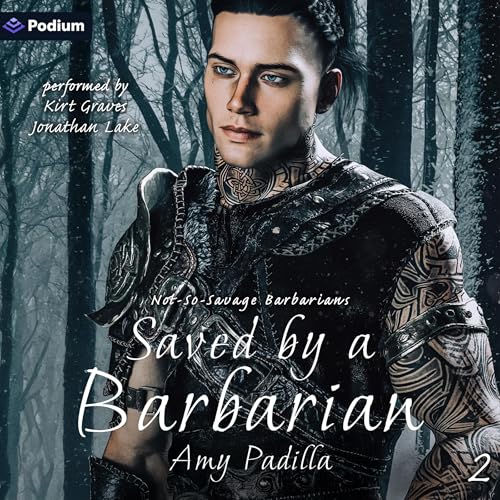 Cover of Saved by a Barbarian