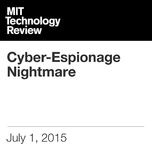 Cover of Cyber-Espionage Nightmare