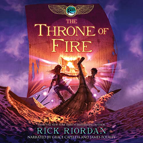 Cover of The Throne of Fire