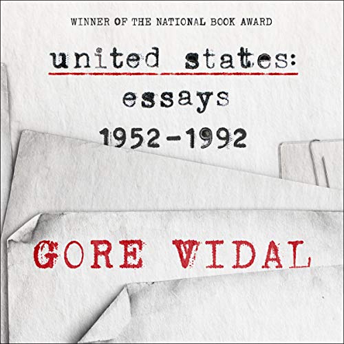 Cover of United States: Essays 1952-1992