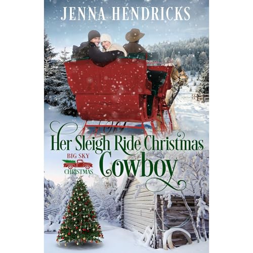 Cover of Her Sleigh Ride Christmas Cowboy