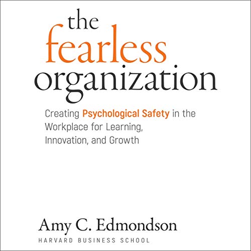 Cover of The Fearless Organization