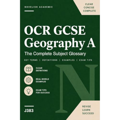 Cover of Academic Vocabulary: OCR GCSE Geography A (J383): The Complete Subject Glossary