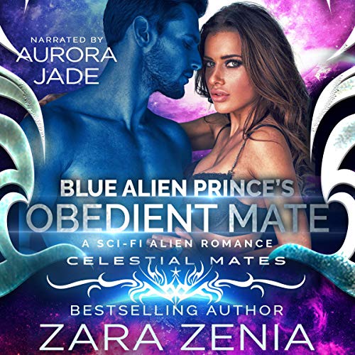 Cover of Blue Alien Prince's Obedient Mate