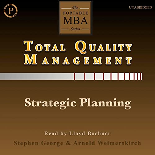 Cover of Total Quality Management: Strategic Planning