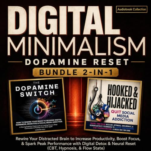 Cover of Digital Minimalism: Dopamine Reset Bundle