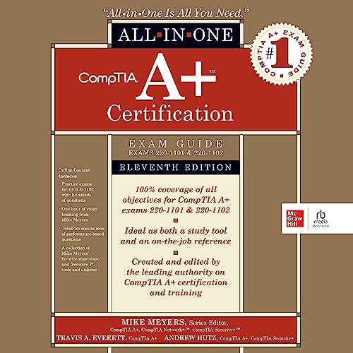 Cover of CompTIA A+ Certification All-in-One Exam Guide, Eleventh Edition (Exams 220-1101 & 220-1102)