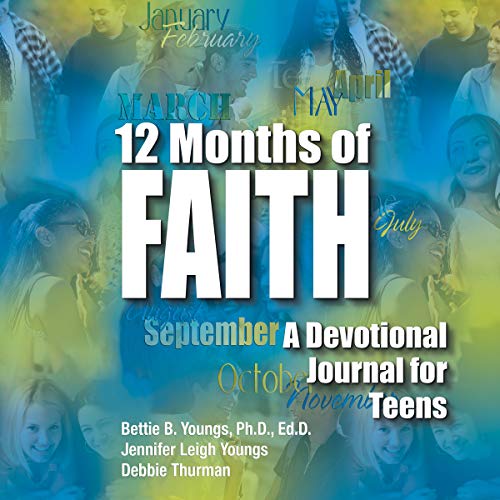 Cover of 12 Months of Faith: A Devotional Journal for Teens