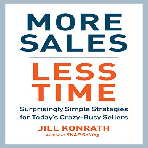 Cover of More Sales, Less Time