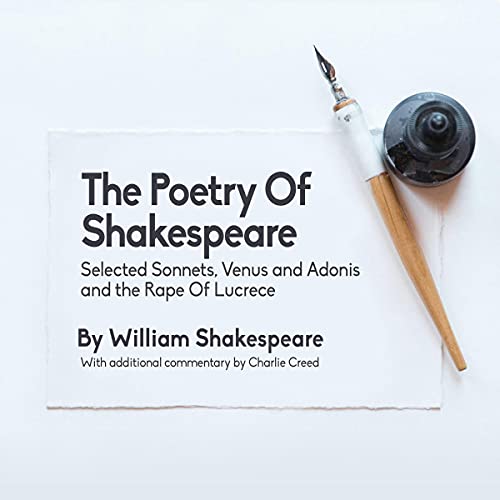 Cover of The Poetry of Shakespeare: Selected Sonnets, Venus and Adonis and the Rape of Lucrece