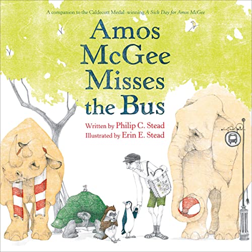 Cover of Amos McGee Misses the Bus